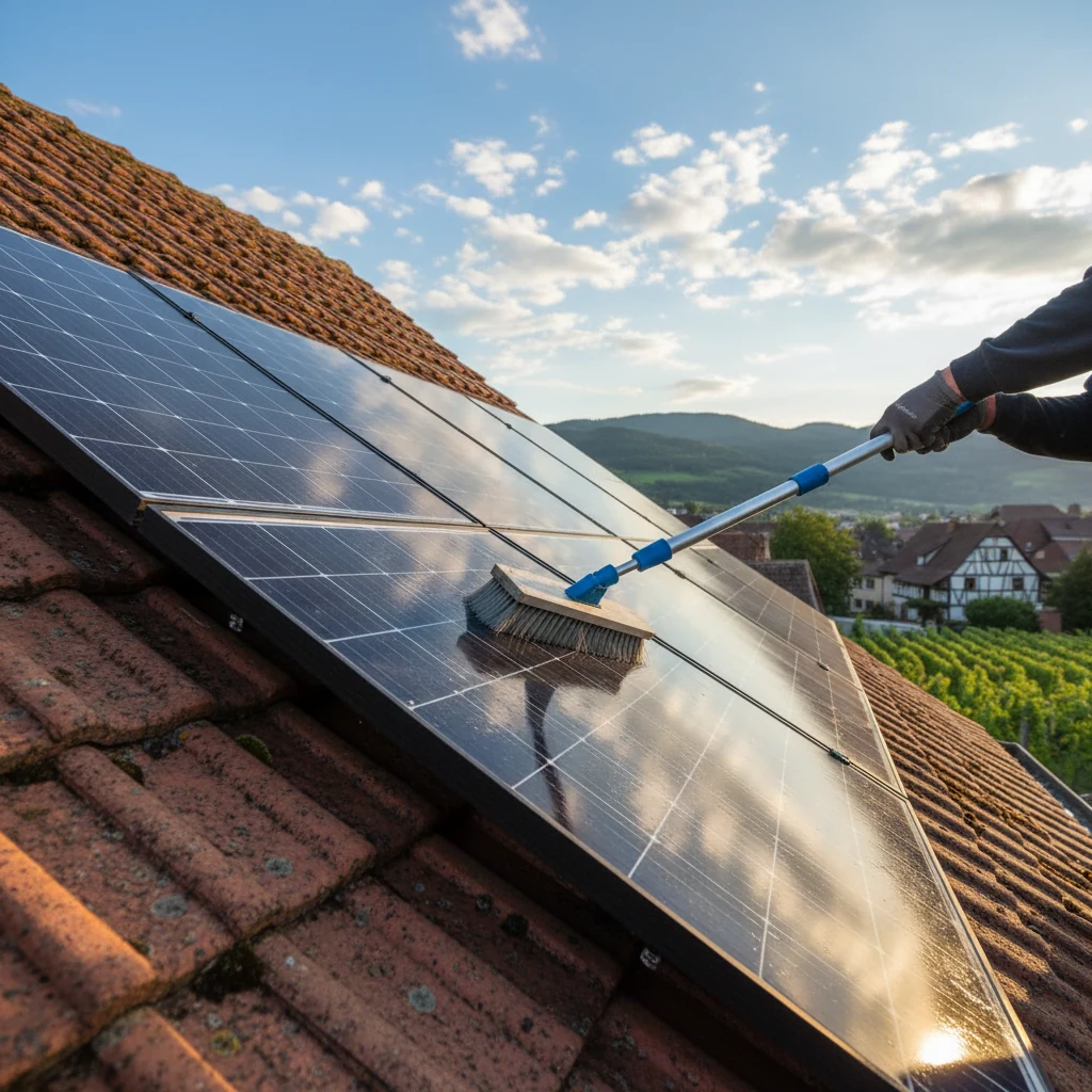 Nettoyage Panneaux Solaires Mulhouse — résultat professionnel